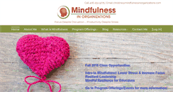 Desktop Screenshot of mindfulnessinacademia.com