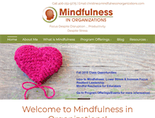 Tablet Screenshot of mindfulnessinacademia.com